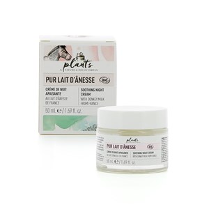 Crème de nuit au lait d'ânesse