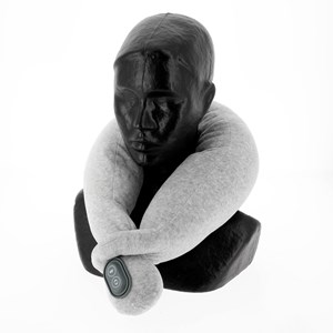Coussin cervical massant par vibrations