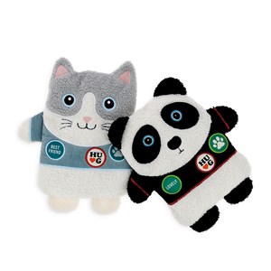 Coussin chauffant panda