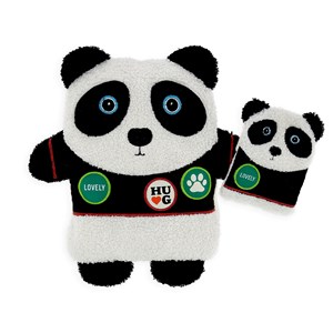 Coussin chauffant panda