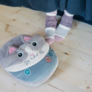 Chausson chancelière chat