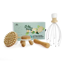 Coffret massage de la tête aux pieds