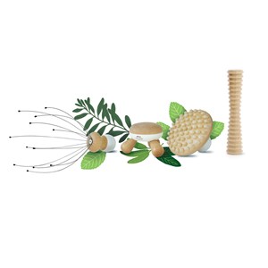 Coffret massage de la tête aux pieds