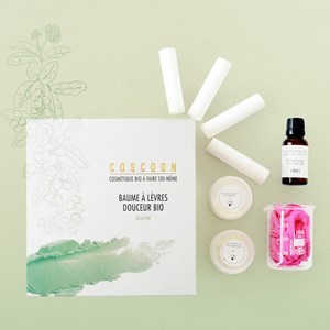 Coffret DIY baume à lèvres Douceur bio