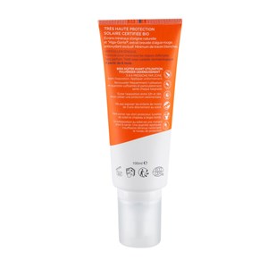 Spray solaire SPF50+ certifié bio