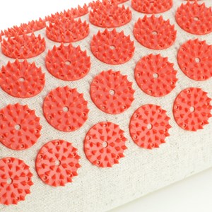 Coussin d'acupression rouge