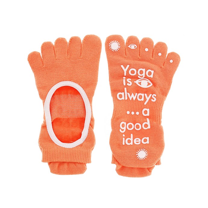Gaiam - Chaussette Mary-Jane antidérapantes de yoga | Canadian Tire
