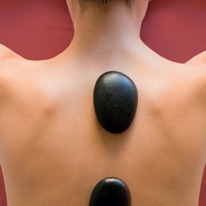 Mallette bois massage pierres chaudes