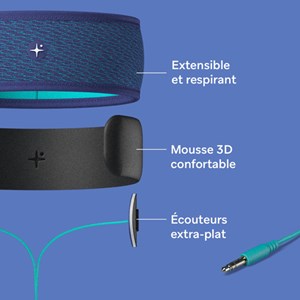 Bandeau sommeil et relaxation HoomBand Moyen modèle
