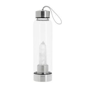 Bouteille en verre Tadasana cristal