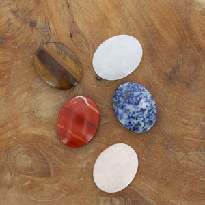 Galet soin et massage sodalite