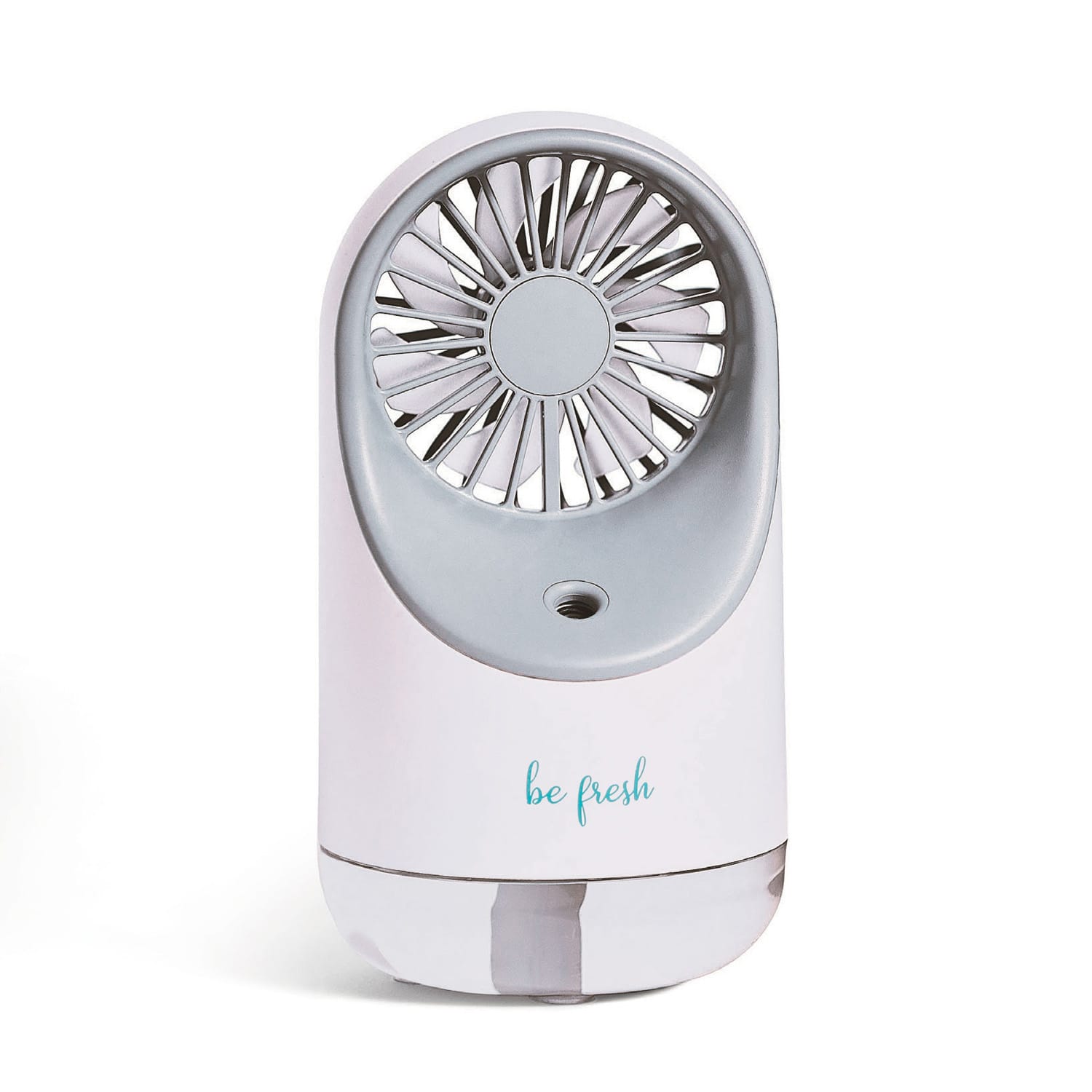 Ventilateur à main Kinzo avec mini ventilateur brumisateur pour les  vacances.