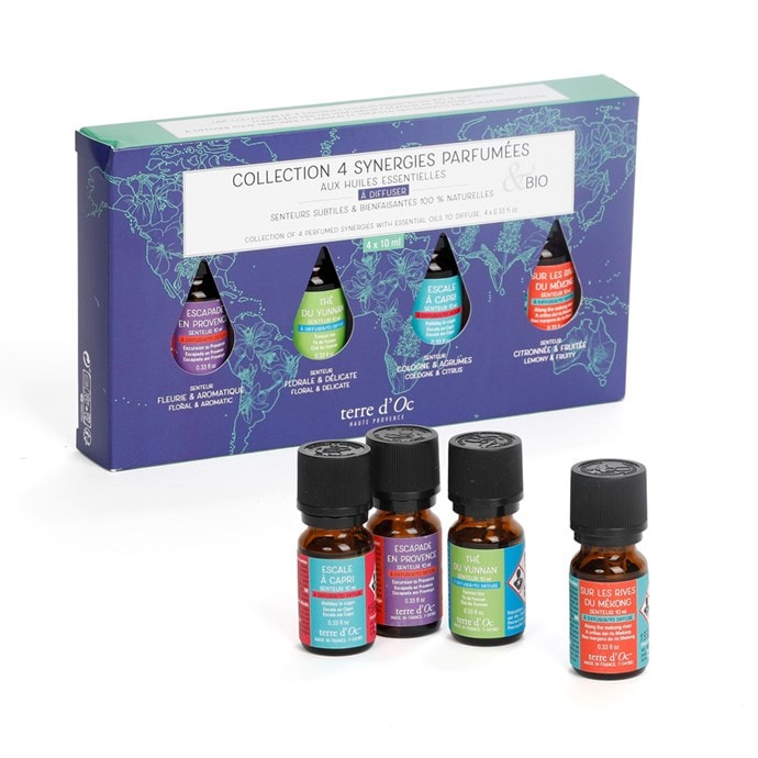 Coffret 4 Synergies Parfumées | Nature & Découvertes