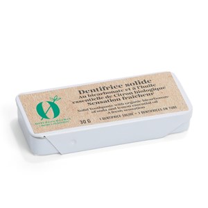 Dentifrice solide Bicarbonate Citron