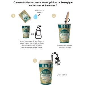 Kit gel douche argan amande