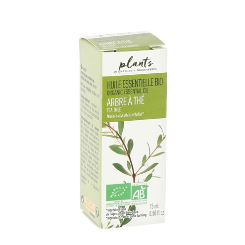 Huile Essentielle Tea Tree BIO (Arbre à thé) - Antivirale, antifongique,  antibactérienne