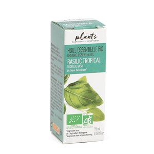 Huile essentielle bio basilic exotique