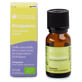 Huile essentielle bio* de bergamote