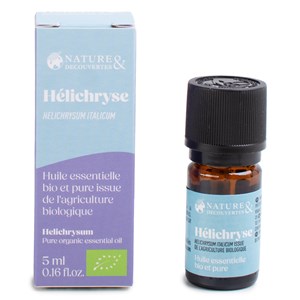 Huile essentielle bio* d’hélichryse 5ml