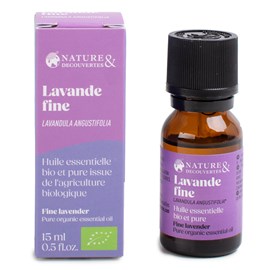 Huile essentielle bio* lavande fine 15ml