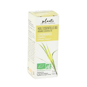Huile essentielle bio* de lemongrass
