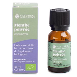 Huile essentielle menthe poivrée bio*