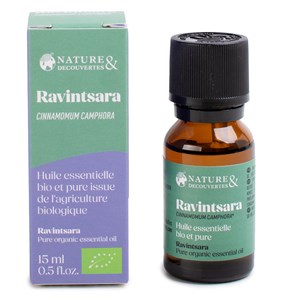 Huile essentielle bio de Ravintsara 15ml