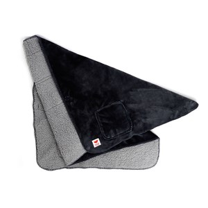 Plaid poncho chauffant