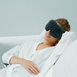 Masque pour les yeux sons relaxants
