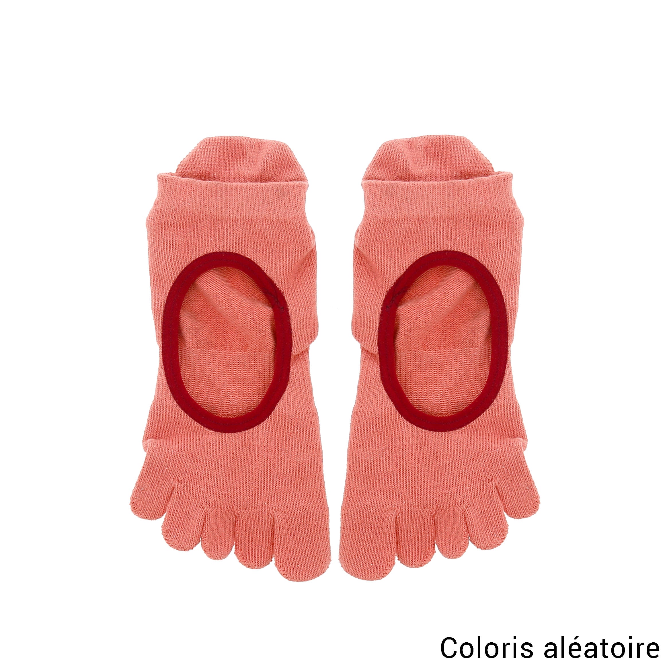 Chaussettes à orteils KNITIDO Yoga antidérapantes en coton bio 