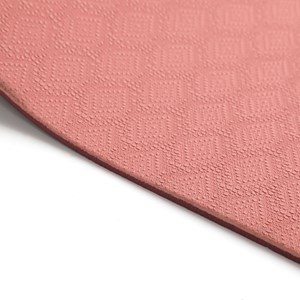 Tapis de yoga classique Rose