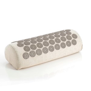 Coussin d'acupression en coton et lin
