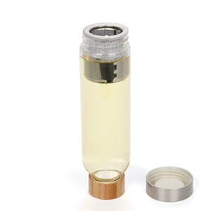 Bouteille en verre à infusions