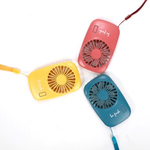 Mini ventilateur rechargeable Jaune