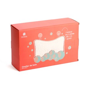 Oreiller de bain en coton bio