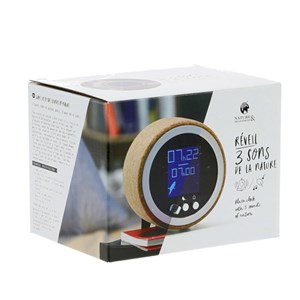 Réveil 3 sons de la nature