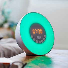 Réveil lumineux radio Bluetooth