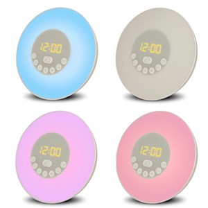 Réveil lumineux radio Bluetooth