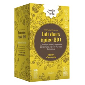 Lait doré épicé bio