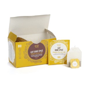 Lait doré épicé bio