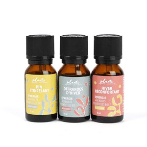 Coffret 3 synergies parfums de l'hiver