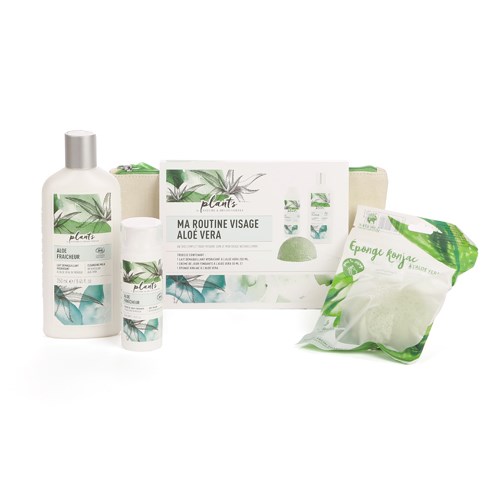 Plants - Coffret soins visage à l'aloé vera