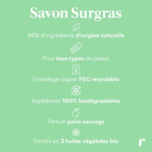 Savon surgras solide Respire
