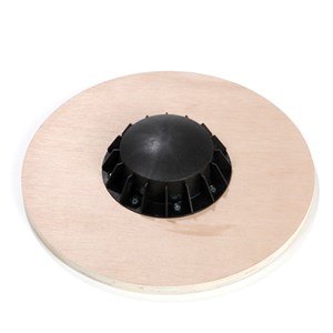 Planche d'équilibre en bois bleu