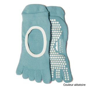 Chaussettes de yoga en coton