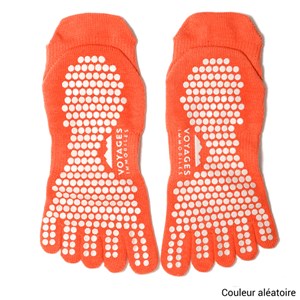 Chaussettes de yoga en coton