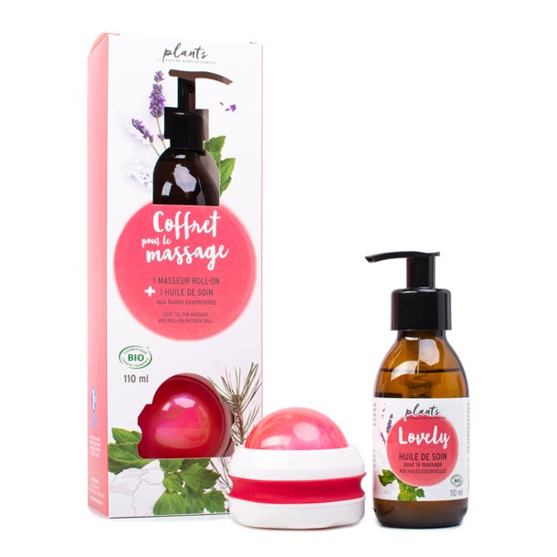 Plants - Coffret pour le massage Lovely bio