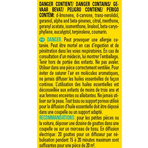 Synergie parfumée bio Brume des Tobago