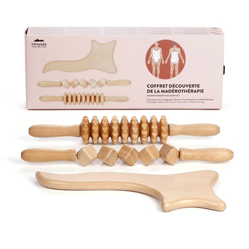 Nature & Découvertes - Coffret massage madérothérapie