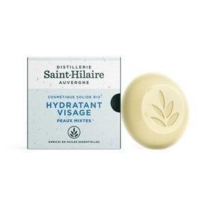 Soin hydratant solide bio peau mixte